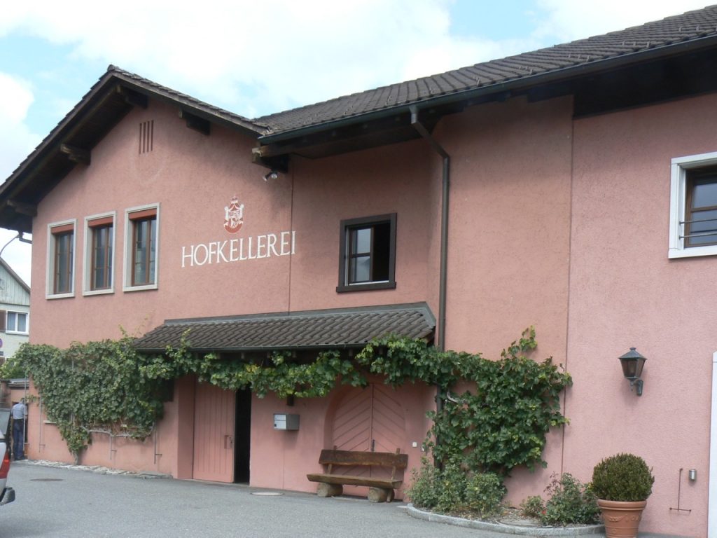 The Hofkellerei, or Royal Winery, owned and managed by the prince of Lichtenstein - definitely a must visit when planning 24 hours in Lichtenstein